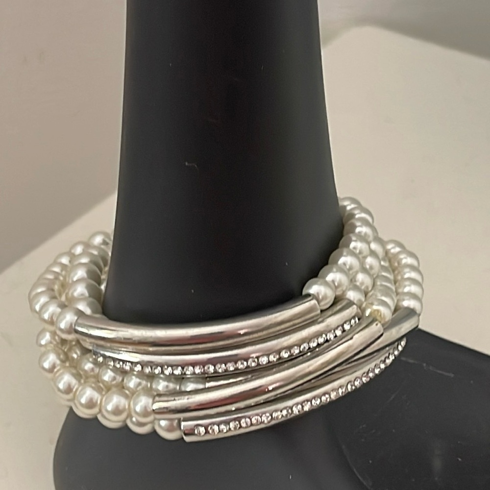 Chicos Pearl Bracelet